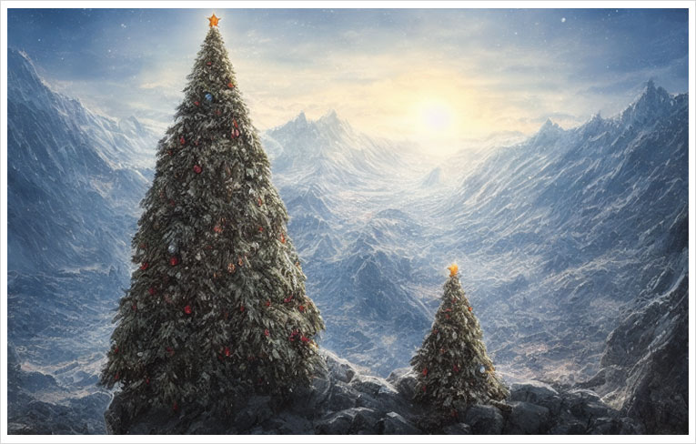 árboles navidad