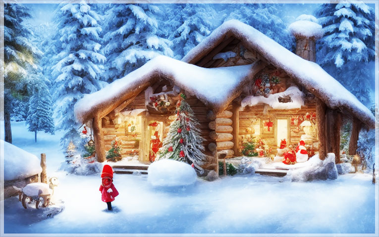 Postal navidad IA